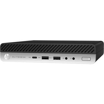 PC HP EliteDesk 800 G3 Intel Core i5 8 Go RAM 256 Go SSD Noir et