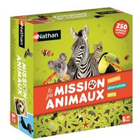 Lansay - SPA Adoptez-Les Tous - Jeu de Société Éducatif - Dès 6 Ans | Coopératif et Familial - 1 Plateau, 100 Cartes, 48 Pions Animaux et 1 Enclos - Parcours d'Adoption - De 2 à 6 Joueurs Lansay - SPA Adoptez-Les Tous - Jeu de Société Éducatif - Dès 6 Ans | Coopératif et Familial - 1 Plateau, 100 Cartes, 48 Pions Animaux et 1 Enclos - Parcours d'Adoption - De 2 à 6 Joueurs