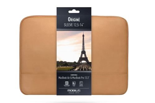 Housse Mobilis Origine Beige pour PC Portable 14