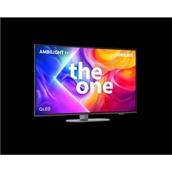 TV QLED 65PUS9050 164cm 4K UHD Ambilight P5 VRR 144Hz Pied pivotant The One 2025