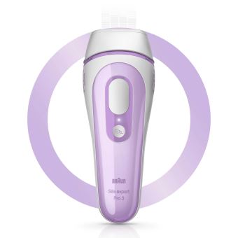 Epilateur à lumière pulsée Braun Silk Expert Pro 3 PL 3000 Blanc