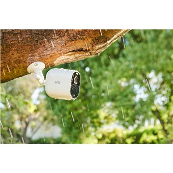 Arlo Essential - Caméra de surveillance réseau - extérieur, intérieur - résistant aux intempéries - couleur (Jour et nuit) - 1920 x 1080 - 1080p - audio - sans fil - Wi-Fi - H.264 (pack de 3)