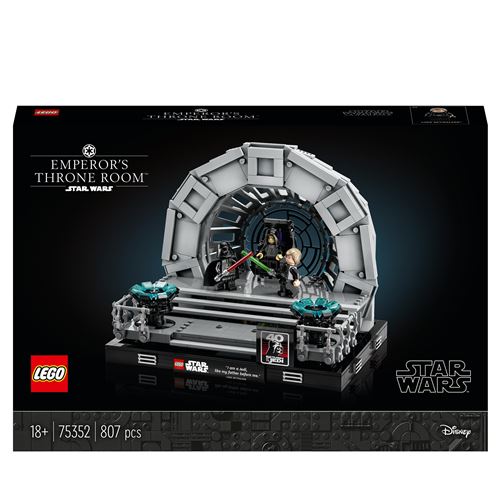 LEGO® Star Wars 75352 Diorama de la salle du trône de l’Empereur État correct - LEGO Star Wars reconditionné disponible sur Fnac
