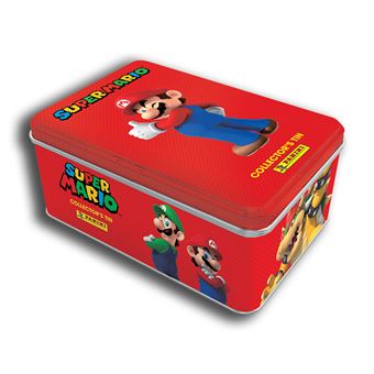 Cartes Panini - Super Mario - Coffret (6 Pochettes + 3 Cartes édit Limitée)