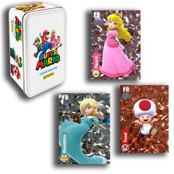 Cartes Panini - Super Mario - Coffret (6 Pochettes + 3 Cartes édit Limitée)