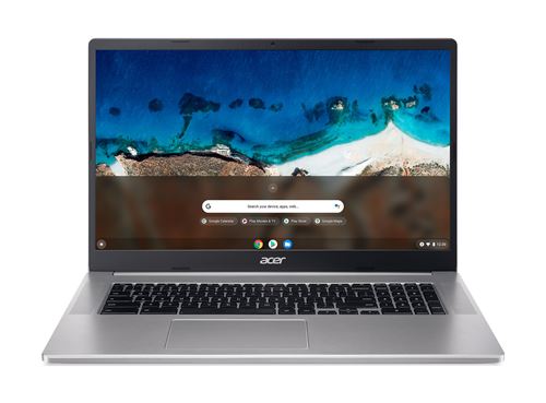 Chromebook Acer Cb317-1H-C3Xx 17,3" Intel Celeron 4 Go Ram 64 Go Emmc Gris Argenté