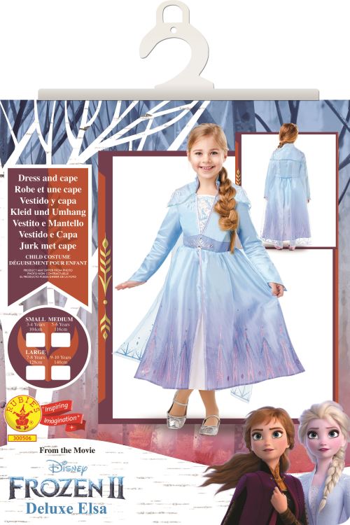Costume Enfant La Reine Des Neiges™ Elsa - Bleu clair - L - Déguisement  enfant - Achat & prix