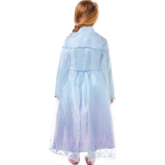 Déguisement Elsa Luxe La Reine Des Neiges 2 Fille 7/8 Ans Bleu I-300506l 7/8 ANS - Coloris : Bleu - I-300506L