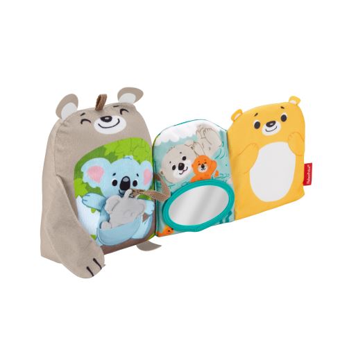 FISHER-PRICE Mon Livre Peluche d'Activit&eacute;s - 3 mois et +