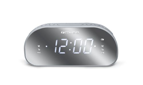 Radio-Réveil Pll Fm Muse M-170 Cmr Gris
