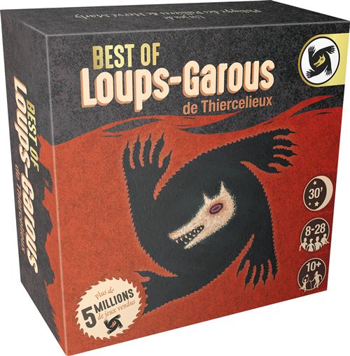 Boite de Jeu d'ambiance Asmodee Loups-Garous Best Of