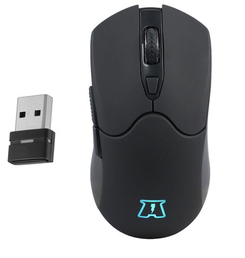 Souris sans fil Gaming Muvit Akuma Otaku M04 WL 3200DPI Noir