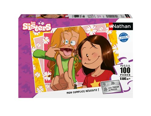Puzzle 100 pièces Nathan Ma sister d'amour Les Sisters