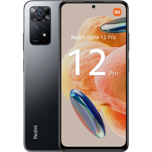 Smartphone Xiaomi Redmi Note 12 Pro 6,6"" Double nano SIM 128 Go Gris État correct - Xiaomi reconditionné disponible sur Fnac
