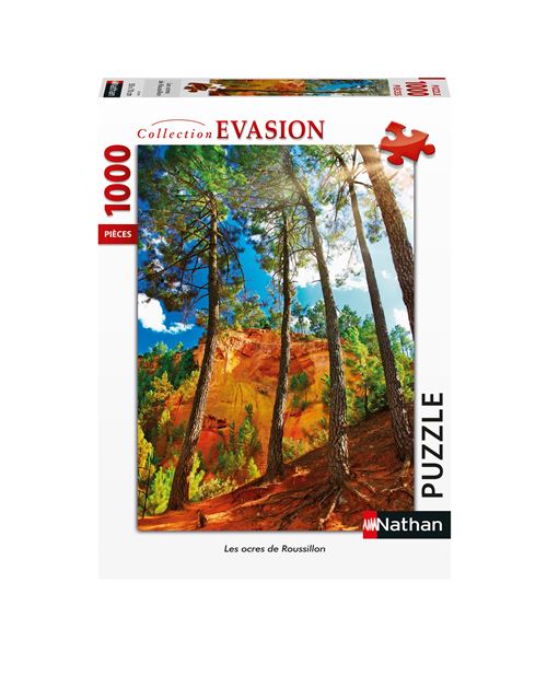 Puzzle 1000 Pièces Nathan Les Ocres De Roussillon