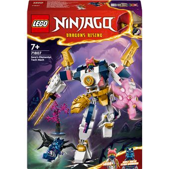 LEGO® NINJAGO® 71807 Le robot élémentaire de la technologie de Sora - 1