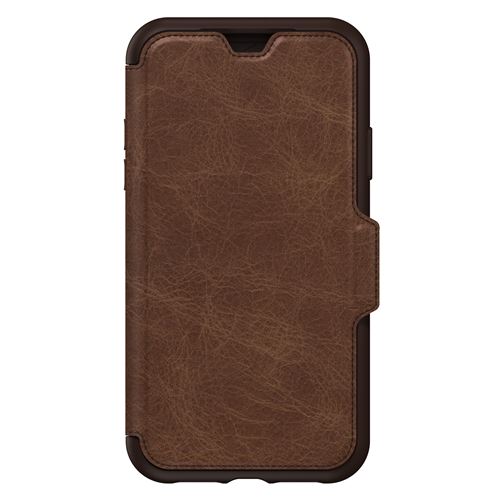 OtterBox Strada Leren Folio Hoes Bruin voor iPhone XR