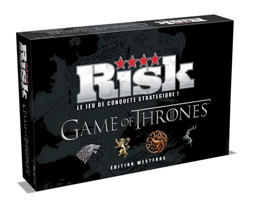 Jeu de stratégie Winning Moves Risk Game of Thrones Edition Westeros