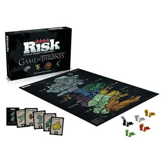 Jeu de stratégie Winning Moves Risk Game of Thrones Edition Westeros