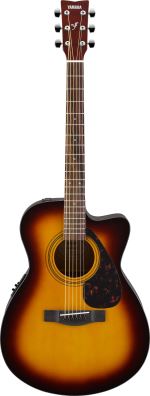 Guitare electro-acoustique Yamaha FSX315C tobaco Sun Burst Marron