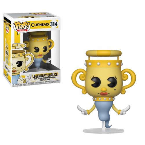 Figurine Funko Pop vinyl Games Cuphead Legendary ghost Chalice
