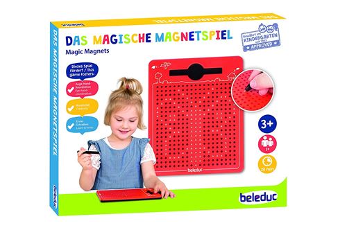 Beleduc Rouge Kit Créatif Magic Magnets
