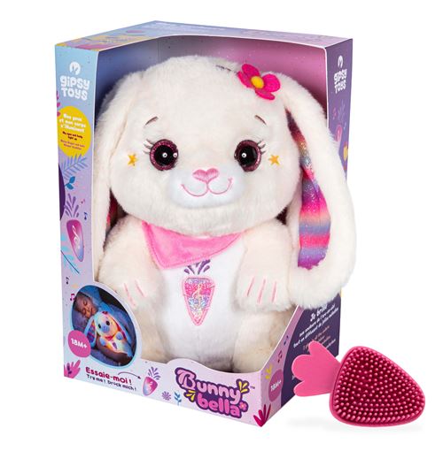 Peluche interactive Gipsy Lapin Bunny Bella 26 cm