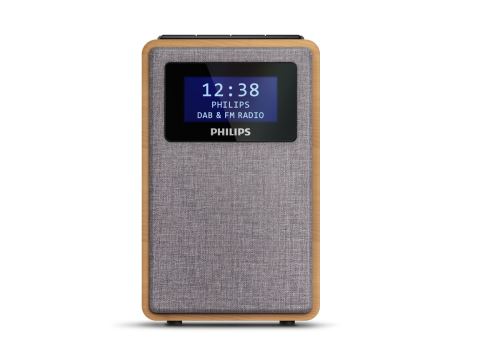Philips TAR5005 Radiowecker – Braun