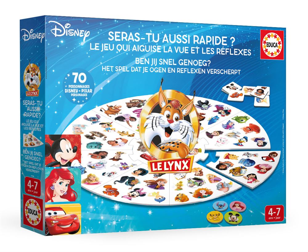 Jeu classique Educa Le Lynx Disney 100 - Jeux classiques - Achat & prix