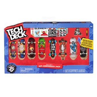 Coffret 8 Finger Skates Tech Deck 25e Anniversaire