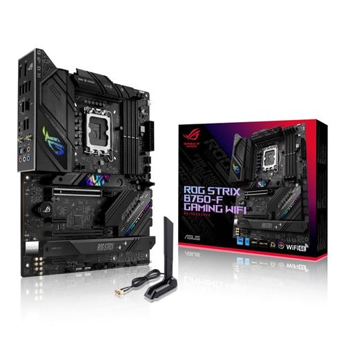 Carte mère ASUS ROG STRIX B760-F GAMING WIFI ATX Socket LGA1700 Chipset Intel B760