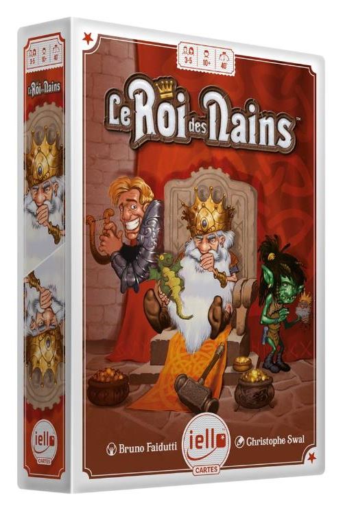 Boite de Jeu de cartes Iello Roi des Nains