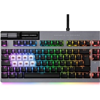 Clavier Gaming filaire Azerty Asus ROG Strix Flare II Animate Noir