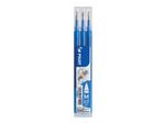 Lot de 3 recharges Pilot Pen Frixion 07 Bleu ciel