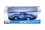 Voiture Bburago Maito Alpine Renault à l’échelle 1/18ème Bleu