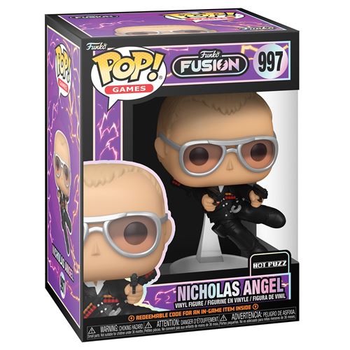Funko Hot Fuzz Nicholas Angel 9 cm - vue 2