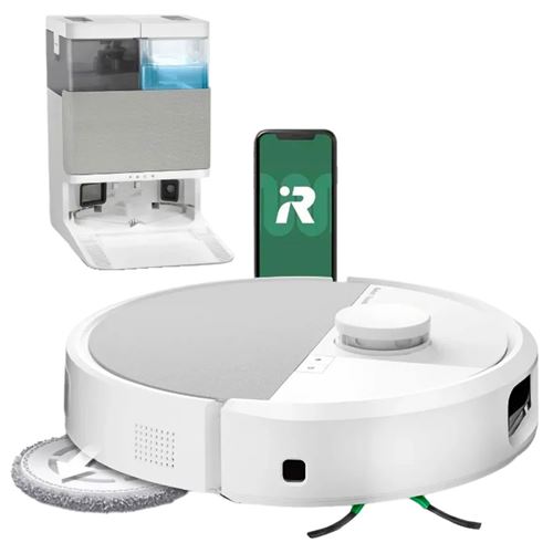 Robot Aspirateur Laveur Irobot Roomba Plus 505 Combo Autowash 7000 Pa Lidar