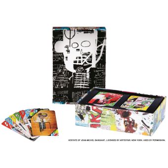 Jeu de cartes Mattel UNO Basquiat Artiste