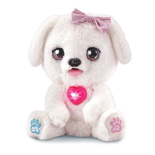 Vtech Peluche Interactive Kisskiss Mon Toutou Bisous