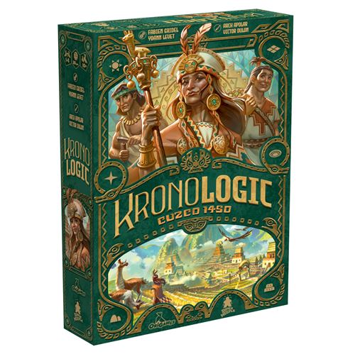 Jeu de Stratégie Origames JDPORI072 – Kronologic Cuzco 1450, 1 à 4 Joueurs - vue 2