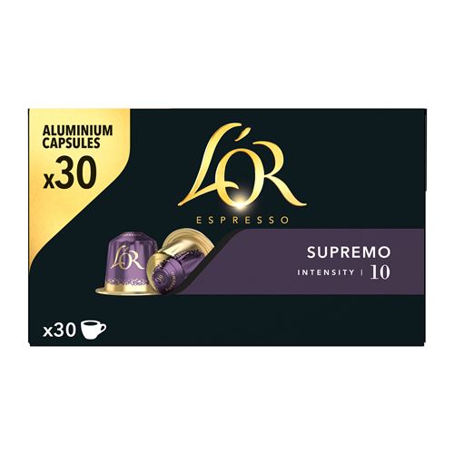 L''OR ESPRESSO SUPREMO CAPSULES 30 PC 156 GR