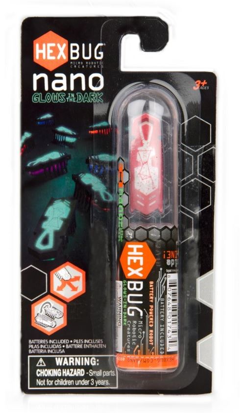 Robot Insecte Taldec Hexbug Nano Glows In The Dark 2 cm Modèle aléatoire