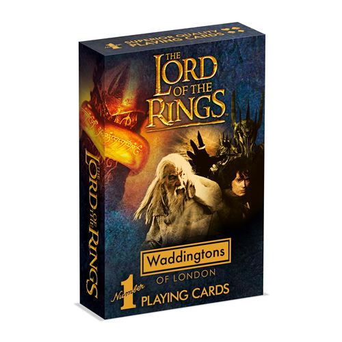 Jeu de 54 cartes Waddington N1 Le Seigneur des Anneaux