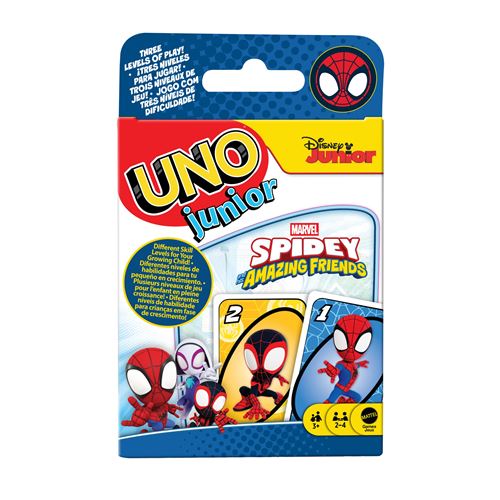 Jeu de Cartes Mattel Games UNO Junior – Spidey And His Amazing Friends - vue 3