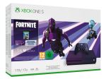 Microsoft Xbox One S - Fortnite Battle Royale Special Edition Bundle - console de jeux - 4K - HDR - 1 To HDD - dégradé de violet