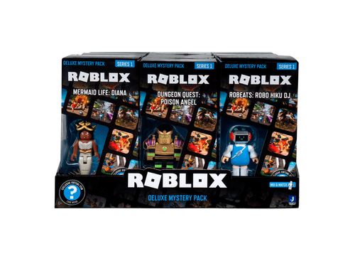 Figurines Roblox Deluxe Mystery Figures Modèle aléatoire