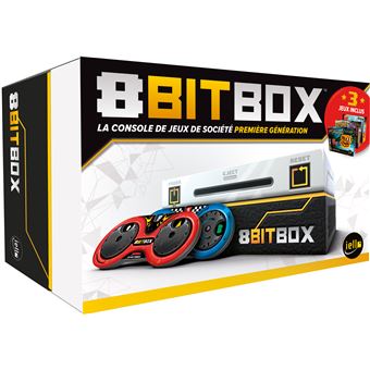 Jeu d'ambiance Iello 8Bit Box Console de jeux de société avec 3 jeux - 1