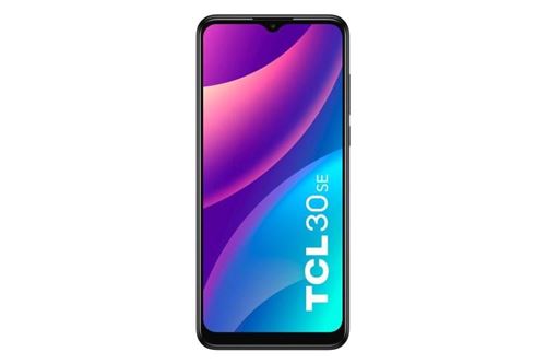 TCL 30SE - 4G smartphone - dual-SIM - RAM 4 GB / Internal Memory 64 GB - microSD slot - lcd-scherm - 6.52 - 1600 x 720 pixels - 3x achtercamera's 50 MP, 2 MP, 2 MP - front camera 8 MP - spacegrijs
