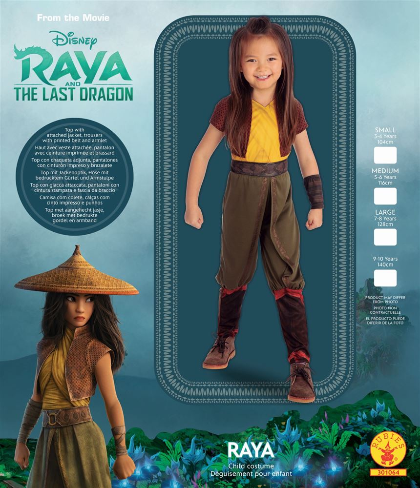 Déguisement classique Disney Raya Taille L Accessoire de déguisement