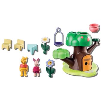 Playmobil 1.2.3 Disney 71316 Winnie l'ourson et Porcinet avec cabane -  Playmobil - Achat & prix